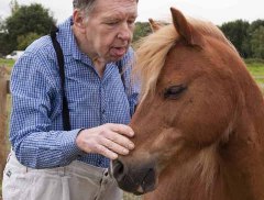 Jan met paard 